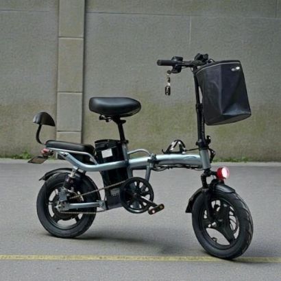 صورة دراجة كهربائية قابلة للطي